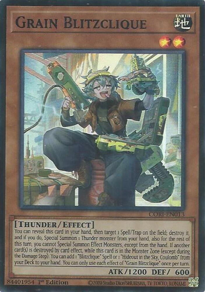 Grain Blitzclique (CORI-EN013) [Chaos Origins]