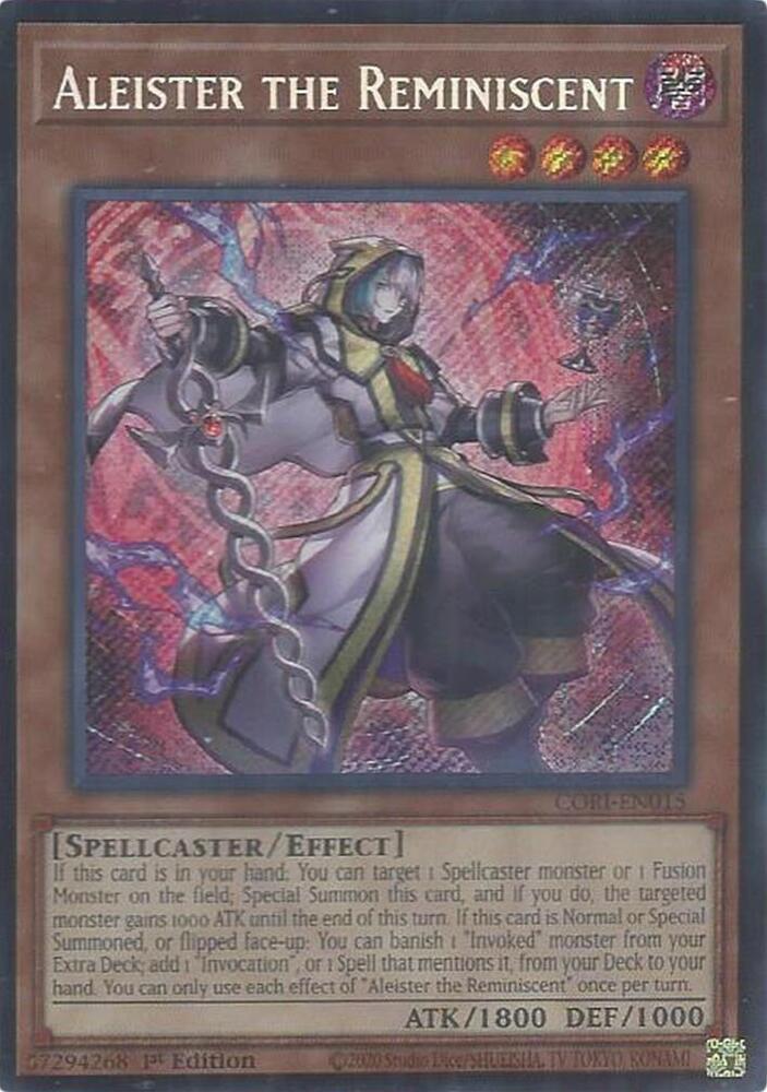Aleister the Reminiscent (CORI-EN015) [Chaos Origins]