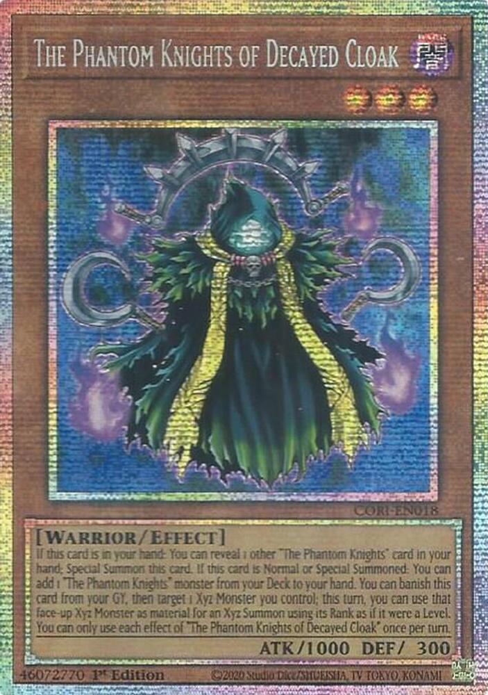 The Phantom Knights of Decayed Cloak (Starlight Rare) (CORI-EN018) [Chaos Origins]