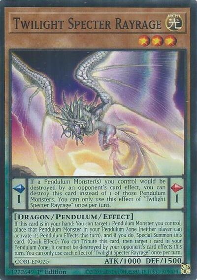 Twilight Specter Rayrage (CORI-EN025) [Chaos Origins]