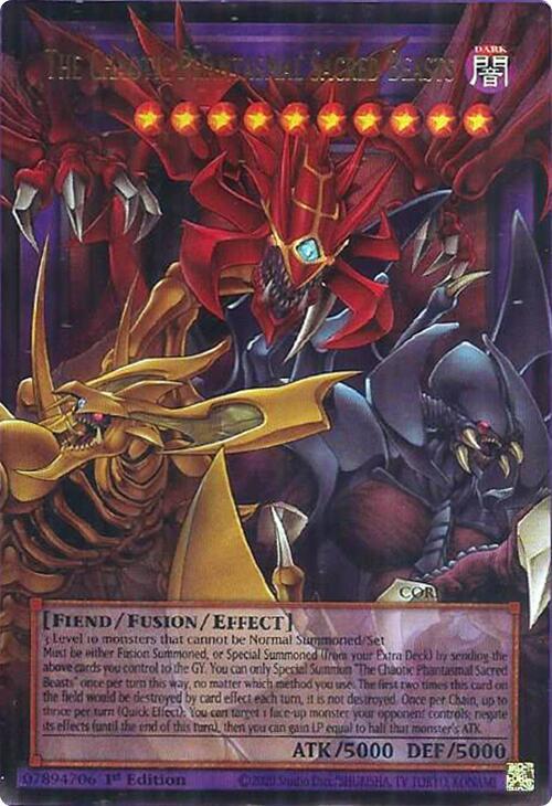 The Chaotic Phantasmal Sacred Beasts (CORI-EN029) [Chaos Origins]