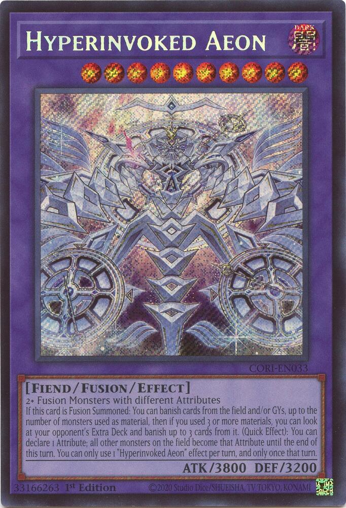 Hyperinvoked Aeon (CORI-EN033) [Chaos Origins]