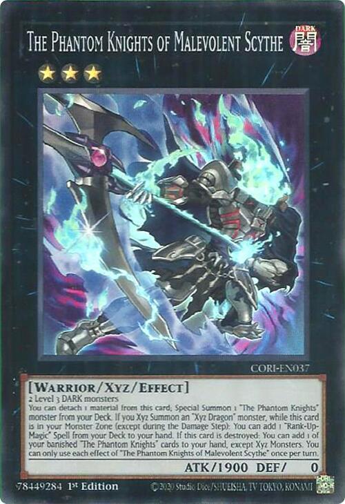 The Phantom Knights of Malevolent Scythe (CORI-EN037) [Chaos Origins]