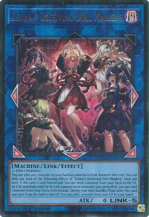 Zenna's Deceiving Doll Maidens (CORI-EN043) [Chaos Origins]