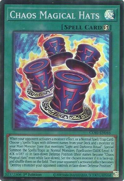 Chaos Magical Hats (CORI-EN046) [Chaos Origins]