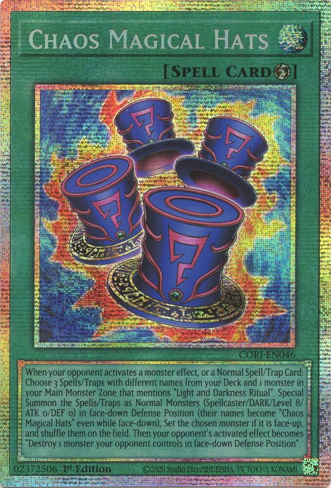 Chaos Magical Hats (Starlight Rare) (CORI-EN046) [Chaos Origins]