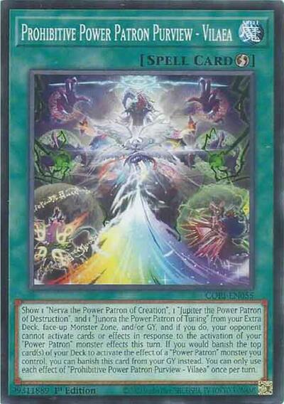 Prohibitive Power Patron Purview - Vilaea (CORI-EN055) [Chaos Origins]