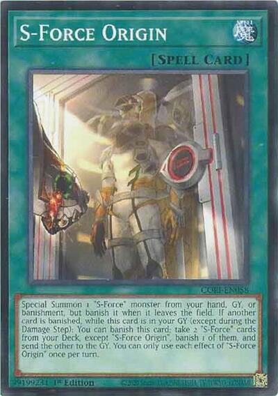 S-Force Origin (CORI-EN058) [Chaos Origins]