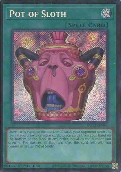 Pot of Sloth (CORI-EN061) [Chaos Origins]