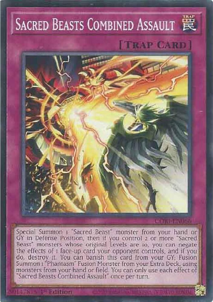 Sacred Beasts Combined Assault (CORI-EN066) [Chaos Origins]