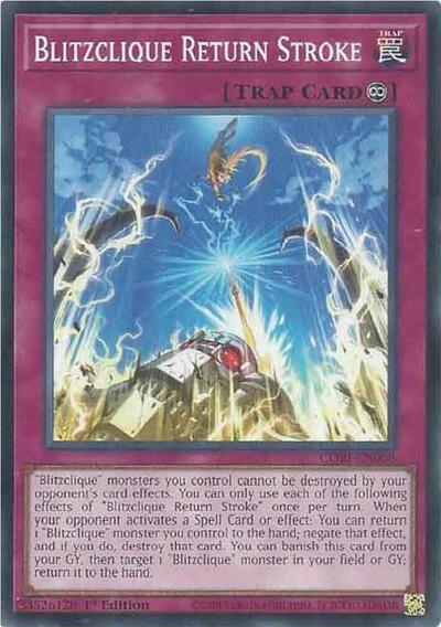 Blitzclique Return Stroke (CORI-EN068) [Chaos Origins]