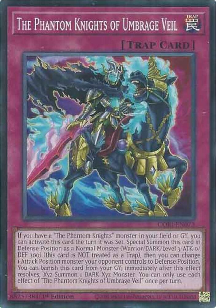 The Phantom Knights of Umbrage Veil (CORI-EN073) [Chaos Origins]