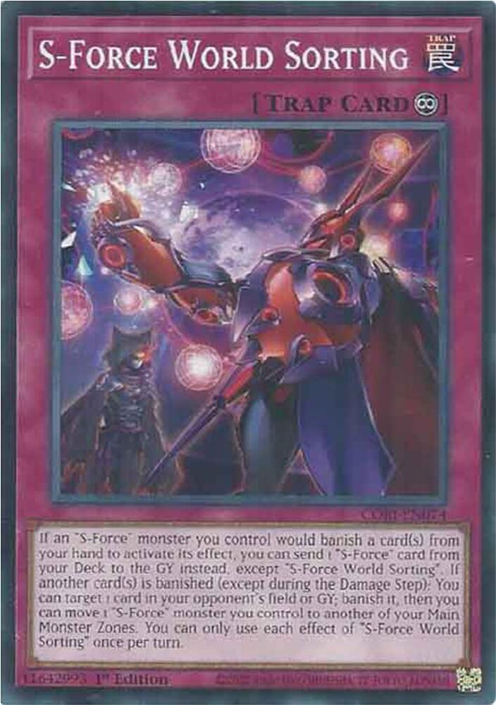S-Force World Sorting (CORI-EN074) [Chaos Origins]