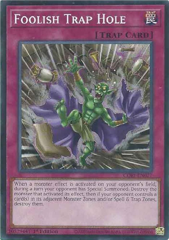 Foolish Trap Hole (CORI-EN077) [Chaos Origins]