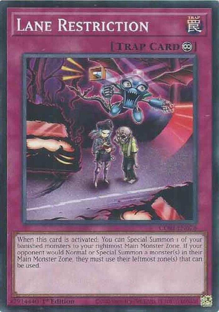 Lane Restriction (CORI-EN078) [Chaos Origins]