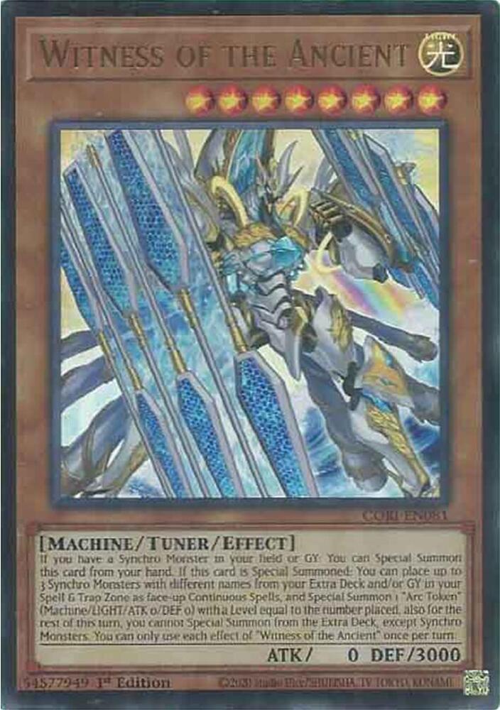 Witness of the Ancient (CORI-EN081) [Chaos Origins]