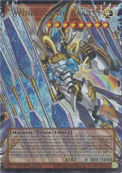 Witness of the Ancient (Secret Rare) (CORI-EN081) [Chaos Origins]