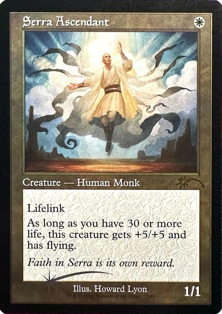 Serra Ascendant (Retro Frame) (7145) [Secret Lair Drop Series]