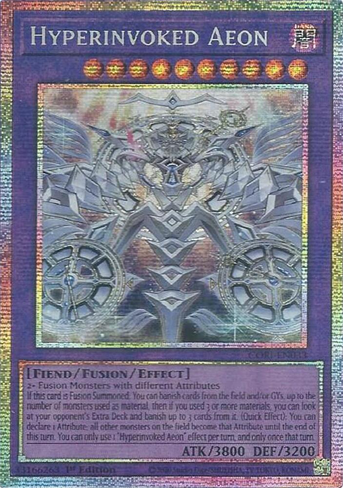 Hyperinvoked Aeon (Starlight Rare) (CORI-EN033) [Chaos Origins]