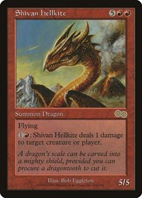 Shivan Hellkite (214) [Urza's Saga]