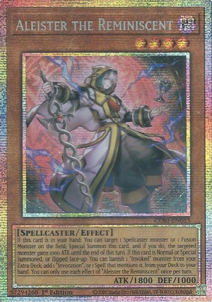 Aleister the Reminiscent (Starlight Rare) (CORI-EN015) [Chaos Origins]