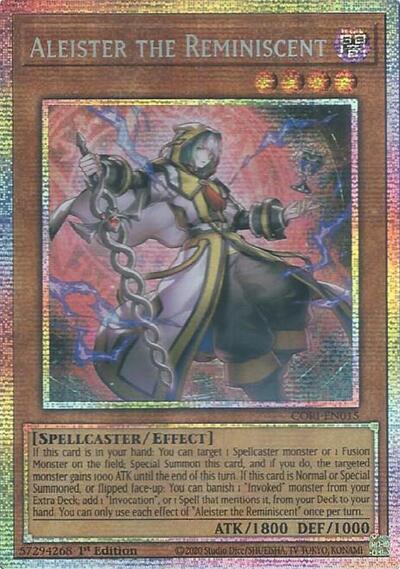Aleister the Reminiscent (Starlight Rare) (CORI-EN015) [Chaos Origins]