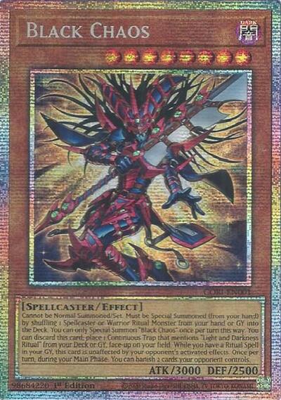 Black Chaos (Starlight Rare) (CORI-EN001) [Chaos Origins]