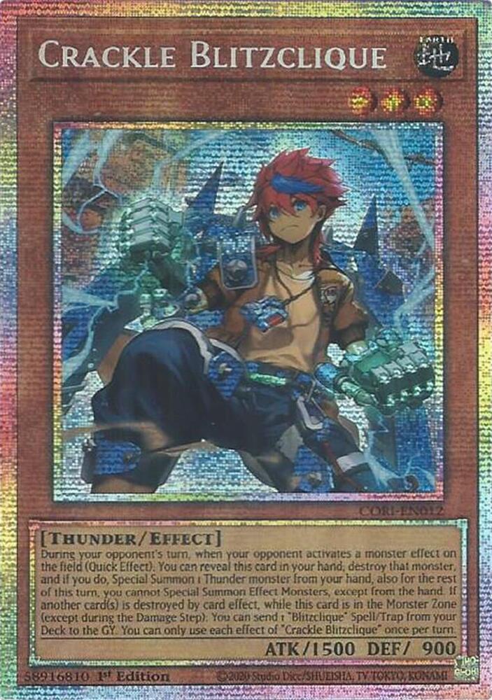 Crackle Blitzclique (Starlight Rare) (CORI-EN012) [Chaos Origins]