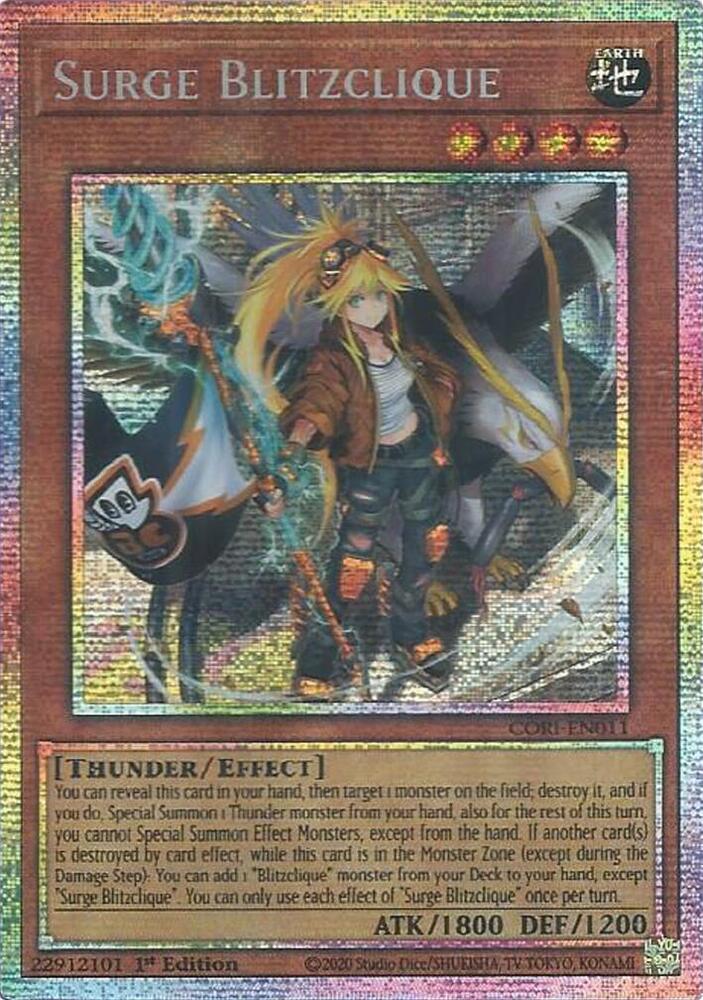 Surge Blitzclique (Starlight Rare) (CORI-EN011) [Chaos Origins]