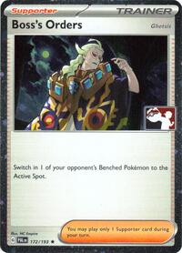 Boss's Orders [Ghetsis] - 172/193 (Cosmos Holo) (172/193) [Prize Pack Series Cards]
