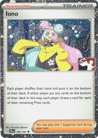 Iono - 185/193 (Cosmos Holo) (185/193) [Prize Pack Series Cards]