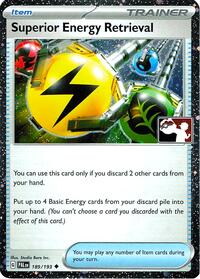 Superior Energy Retrieval - 189/193 (Cosmos Holo) (189/193) [Prize Pack Series Cards]