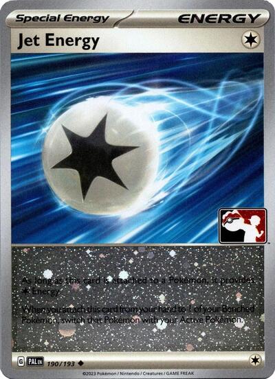 Jet Energy - 190/193 (Cosmos Holo) (190/193) [Prize Pack Series Cards]