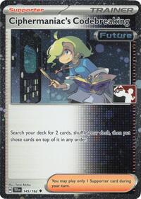 Ciphermaniac's Codebreaking - 145/162 (Cosmos Holo) (145/162) [Prize Pack Series Cards]