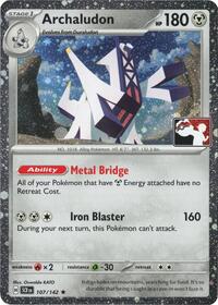 Archaludon - 107/142 (Cosmos Holo) (107/142) [Prize Pack Series Cards]