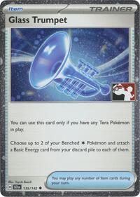 Glass Trumpet - 135/142 (Cosmos Holo) (135/142) [Prize Pack Series Cards]