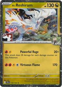 N's Reshiram - 116/159 (Cosmos Holo) (116/159) [Prize Pack Series Cards]