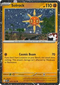 Solrock - 075/132 (Cosmos Holo) (075/132) [Prize Pack Series Cards]