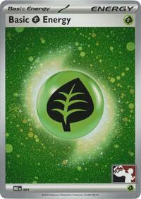 Basic Grass Energy - MEE 001 (Cosmos Holo) (001) [Prize Pack Series Cards]