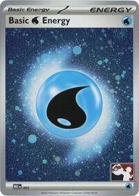Basic Water Energy - MEE 003 (Cosmos Holo) (003) [Prize Pack Series Cards]