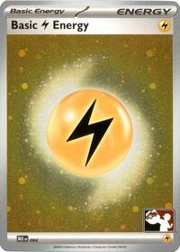 Basic Lightning Energy - MEE 004 (Cosmos Holo) (004) [Prize Pack Series Cards]