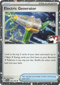 Electric Generator - 170/198 (Cosmos Holo) (170/198) [Prize Pack Series Cards]