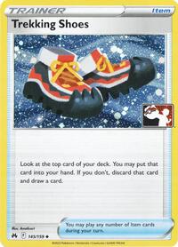 Trekking Shoes - 145/159 (Cosmos Holo) (145/159) [Prize Pack Series Cards]