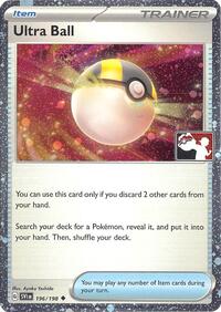Ultra Ball - 196/198 (Cosmos Holo) (196/198) [Prize Pack Series Cards]