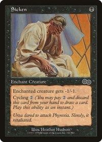Sicken (156) [Urza's Saga]