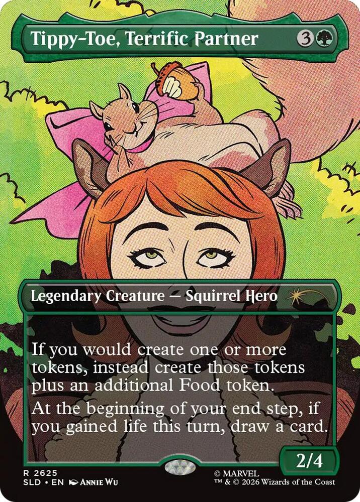 Tippy-Toe, Terrific Partner (2625) [Secret Lair Drop Series]