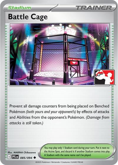 Battle Cage - 085/094 (085/094) [Prize Pack Series Cards]