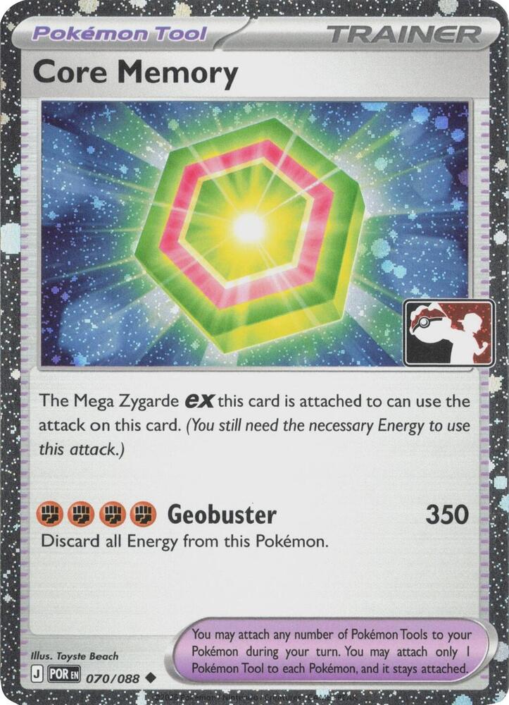 Core Memory - 070/088 (Cosmos Holo) (070/088) [Prize Pack Series Cards]
