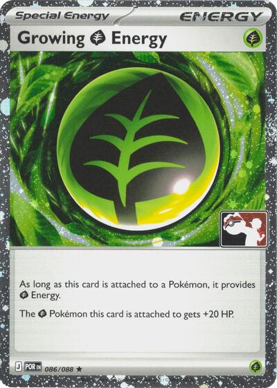 Growing Grass Energy - 086/088 (Cosmos Holo) (086/088) [Prize Pack Series Cards]