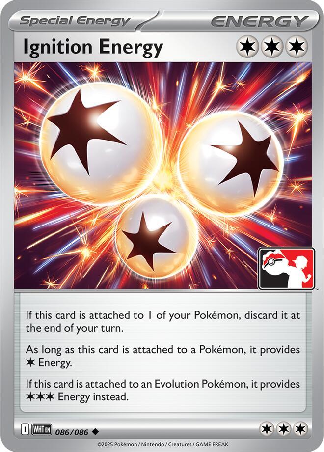 Ignition Energy - 086/086 (Cosmos Holo) (086/086) [Prize Pack Series Cards]